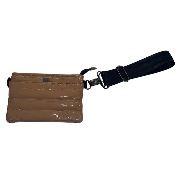 M1-92 THINK ROYLN Puffer Wrist Bag Tan/Black - Picture 2 of 6